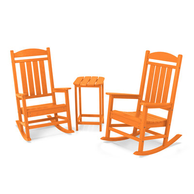 POLYWOOD Presidential Rocker 3-Piece Set