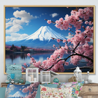 Bayala Asian Art Majestic Mont Fuji V, reproduction d'art sur toile