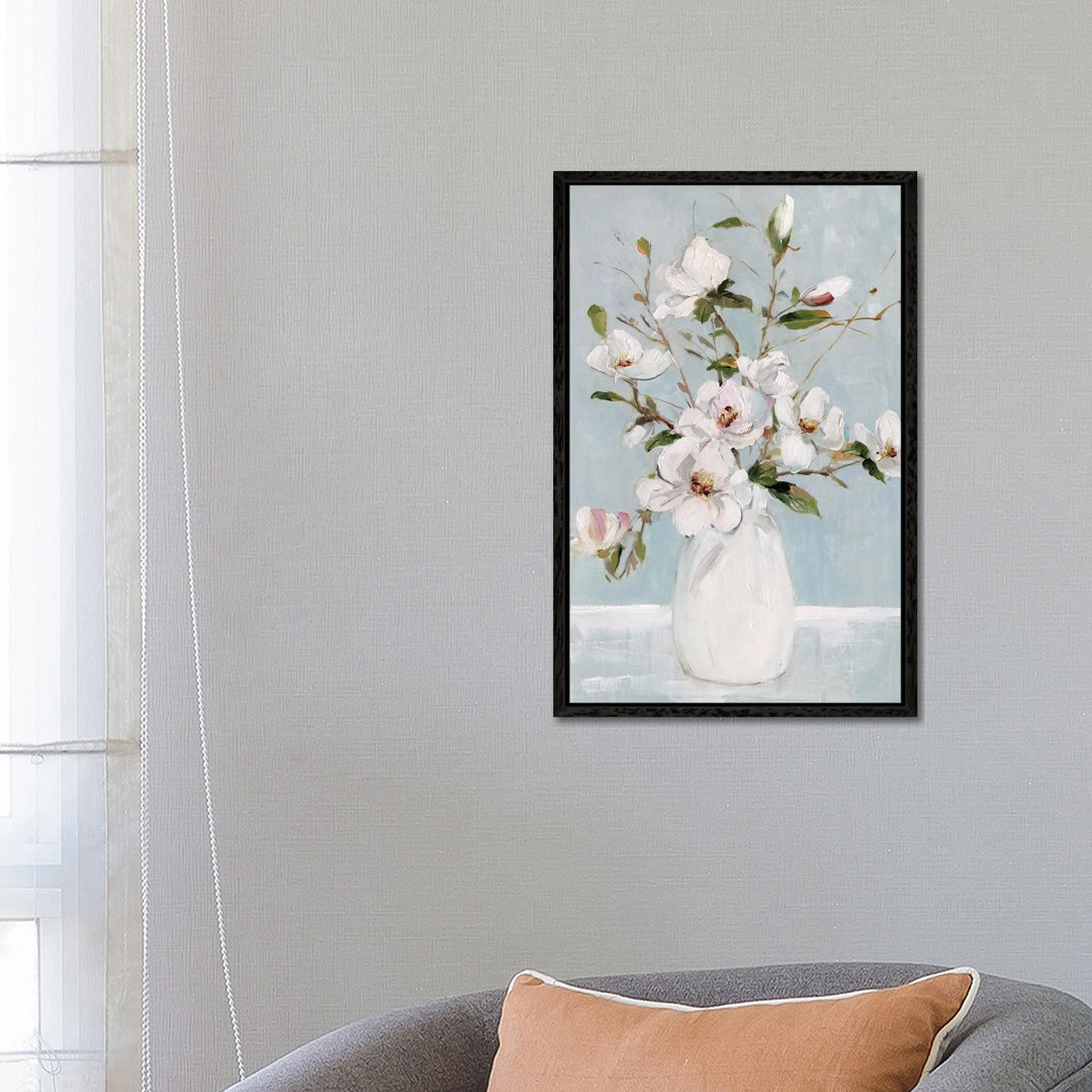 Magnolia Charm von Sally Swatland - Galerie-verpackte Leinwand Giclée auf Leinwand