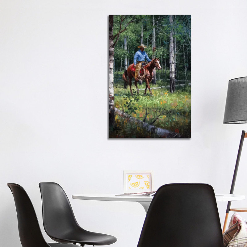 Through The Aspen by Jack Sorenson - Wrapped Canvas Print, 101.6cm H x 66.04cm W