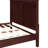 Winston Platform Bed with Paneled Headboard and Footboard-87380339-87380338