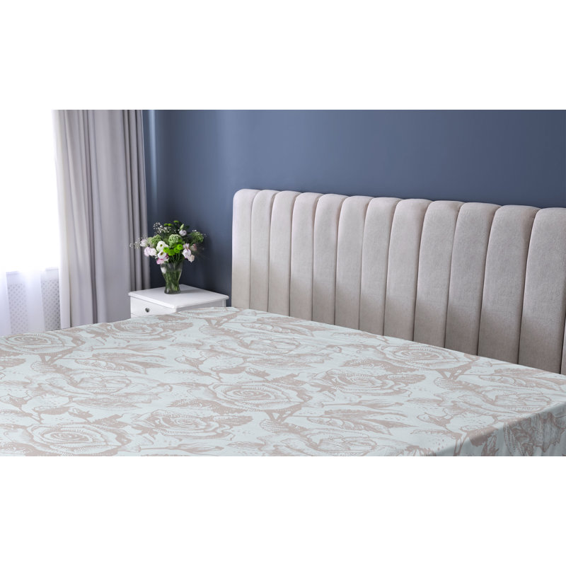 Drap-housse Ambesonne Delicate Roses Simple Boho Petals
