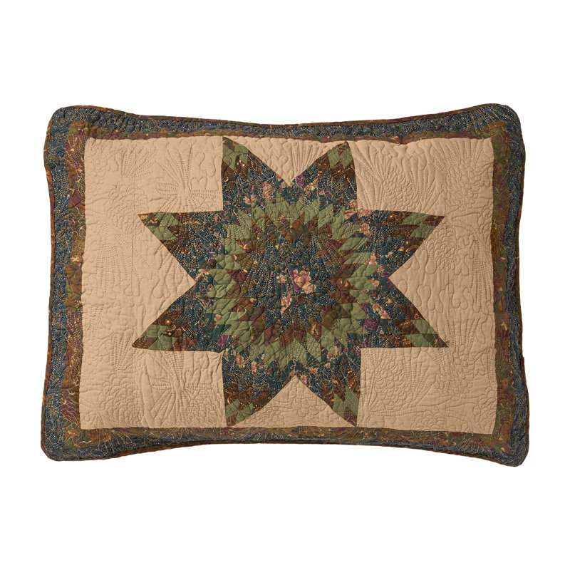 Cotton Geometric Shapes Quilt