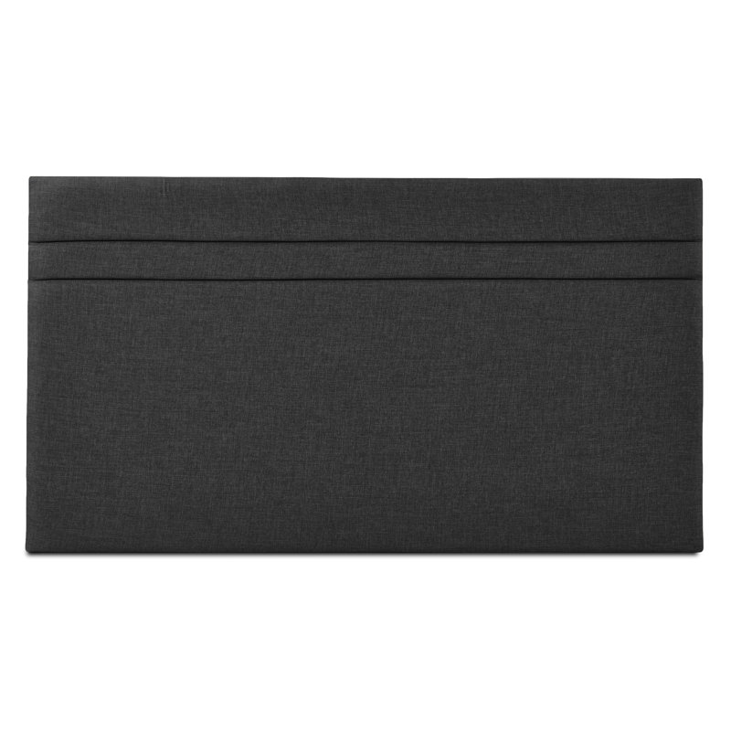 Francique Upholstered Headboard, Single (3'), Charcoal