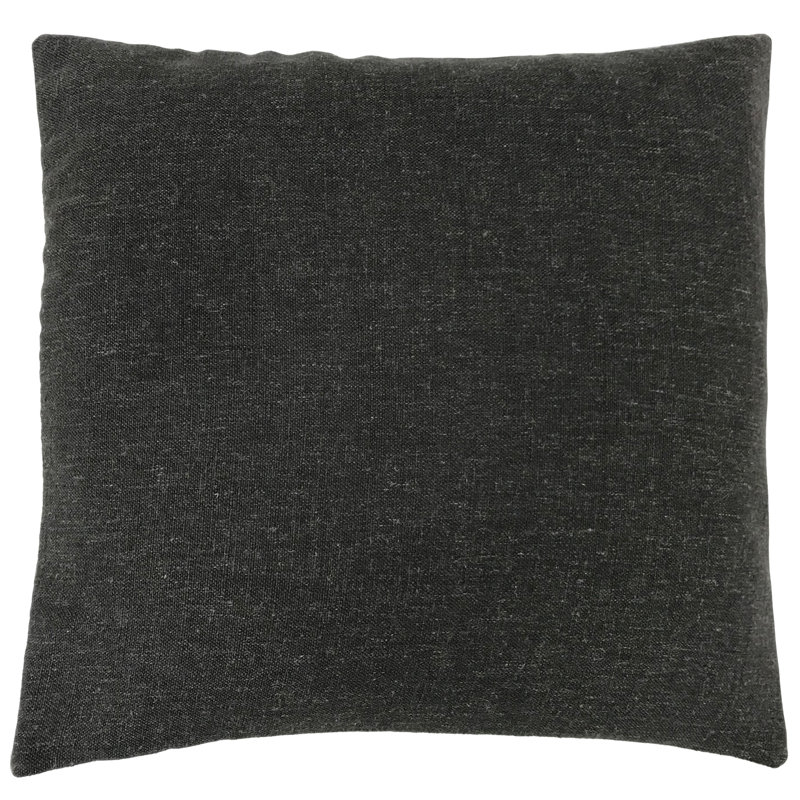 Coussin Roger, Gris, 18 po x 18 po