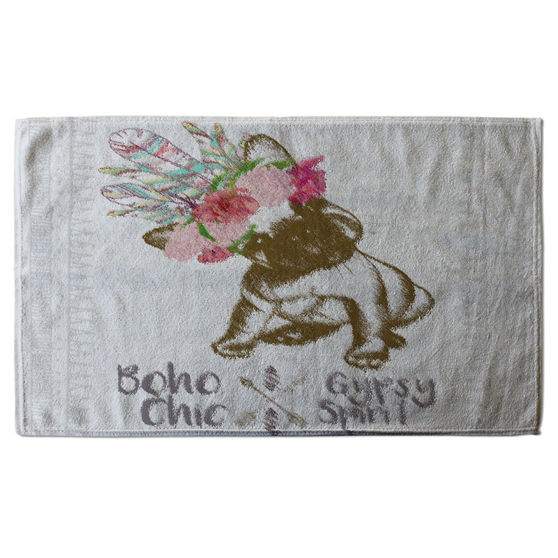 Cotton Floral Tea Towel Kitchen Towel