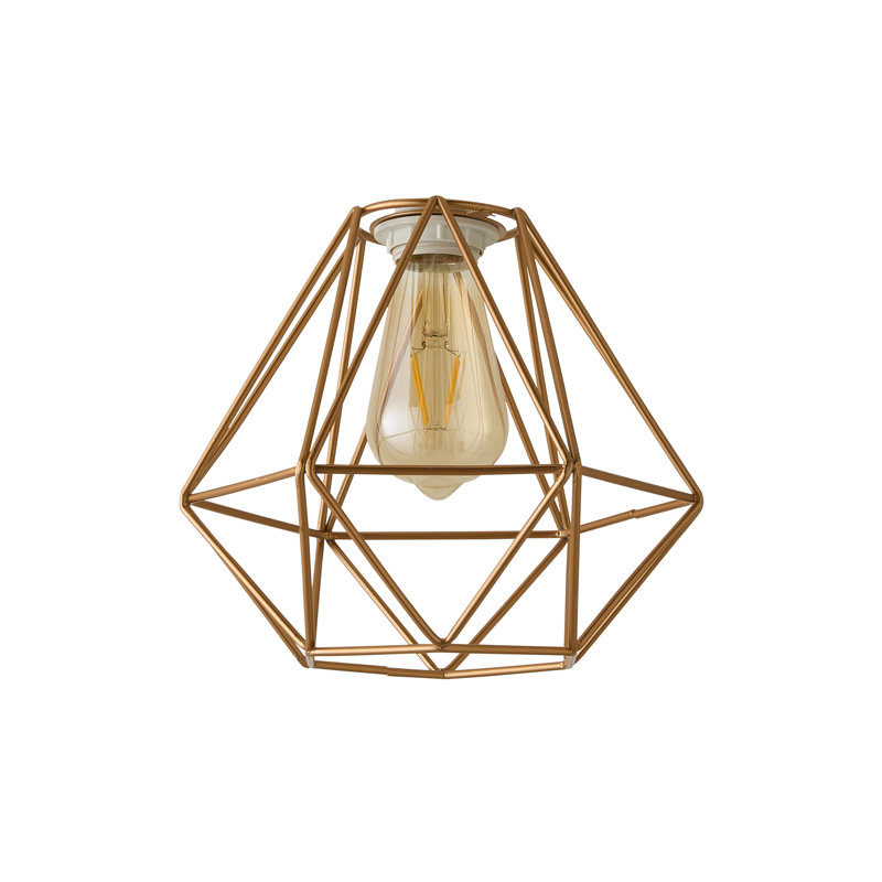 20cm H Metal Novelty Pendant Shade ( Screw On ), Copper