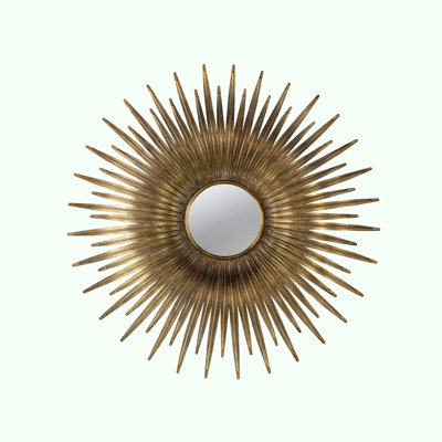 Braeville Metal Flat Wall Mirror