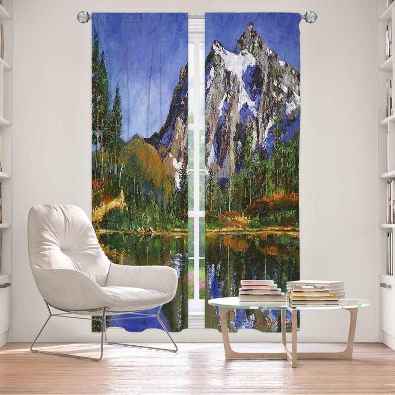 Rideau simple obscurcissant avec passe-tringle Delaughter, L 20 po x L 82 po