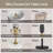 Buffet Lamps Elegant 28.5" Tall Table Lamps with Marble Base Brass Finish Stem and Linen Shade for Living Room Dining Room Entryway Farmhouse Lighting Decor -1054362006