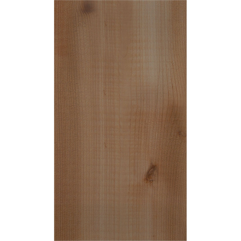 Corbeille lisse Del Monte avec plaque arrière, cèdre rouge de l'Ouest, l 5 1/2 po x P 10 po x H 10 po, Lisse, Cèdre rouge