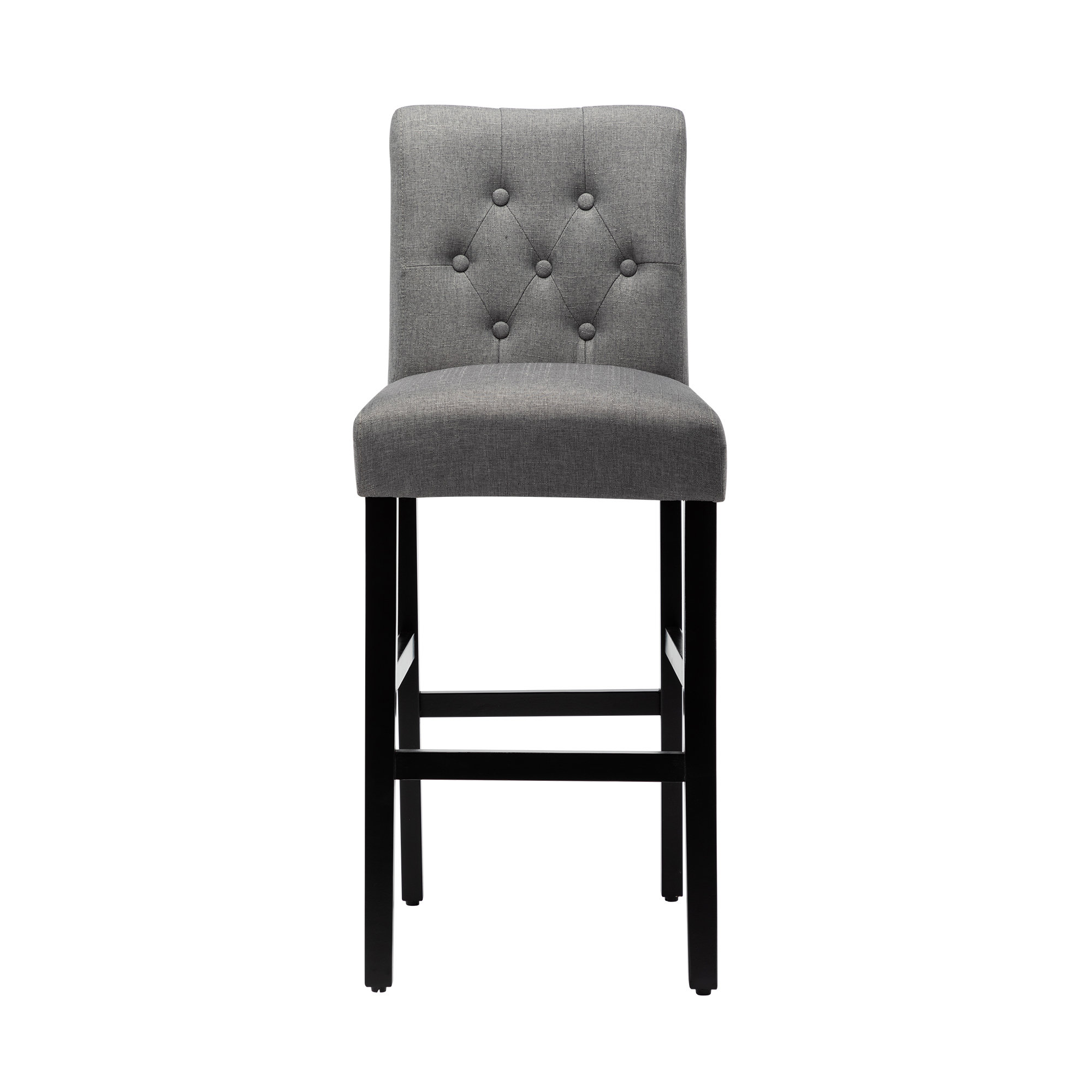 Red Barrel Studio® Full Back Bar Height Button Tufting Fabric