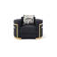 Chaise Soledad G00523A-C, noir