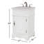 Ensemble de meuble-lavabo simple 21 po Gafina en teck-1979632619-1979632617