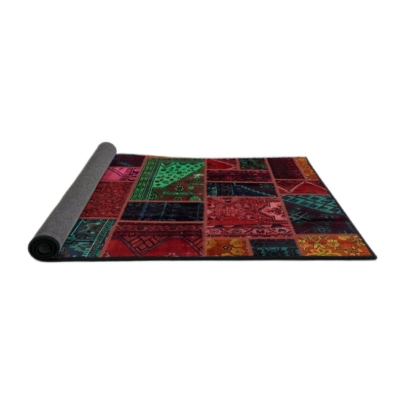 Abstract Indoor Rug, Round 8'