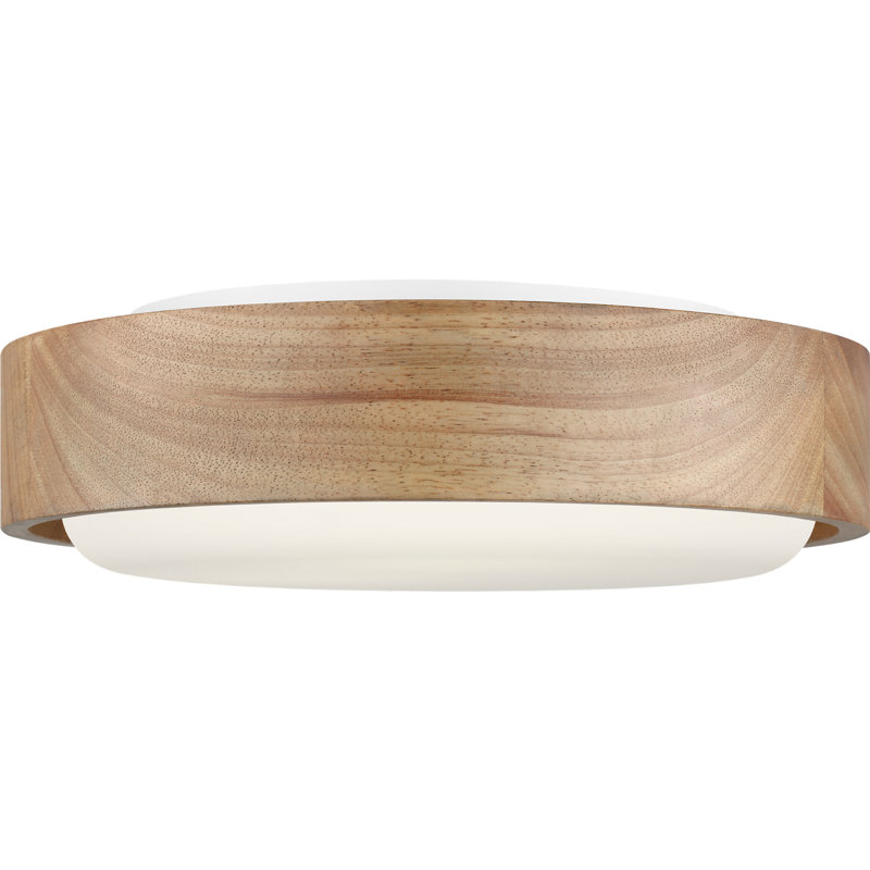 Richard June Transitional Aurelle Flush Mount Light, 4