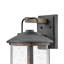Lanterne murale d'extérieur en verre bullé H 19,75 po Lakehouse-526768421