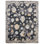 Timeless Fusion Hand Knotted Wool Abstract Area Rug in Black