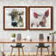 Maude - Ensemble de 2 peintures encadrées-74390071-74390072