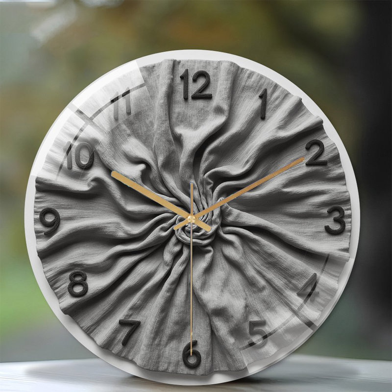 Horloge murale unique en son genre 12 po