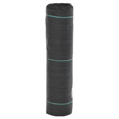 Vidaxl Weed Membrane Black 0.5X50 M PP