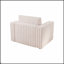 Canapé modulaire simple moelleux de 44,9 pouces, confortable et élégant pour les chambres à coucher et les salons-714663385