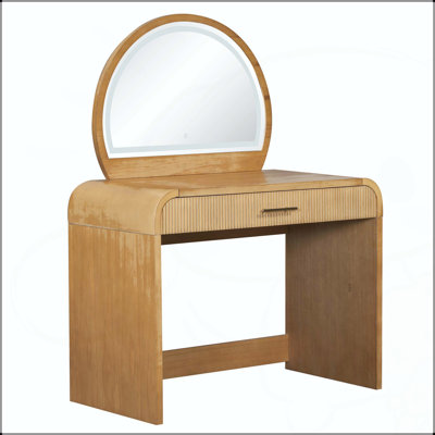 39 Makeup Vanity with Touch Screen Lighted Mirror"