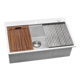 33" L x 22" W Drop-In Kitchen Sink