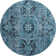 Premium Machine Washable Cerrito AMF570 Blue Rug