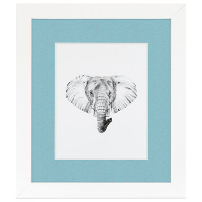 Wood Matte Picture Frame with Mat