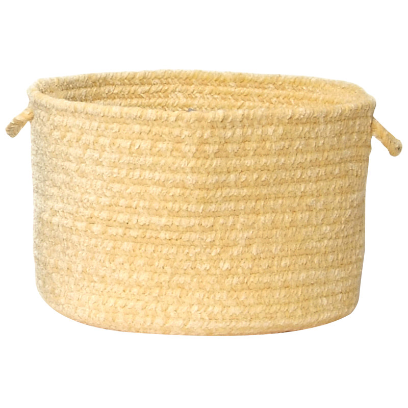 Panier en tissu tressé Mcclanahan, Pissenlit