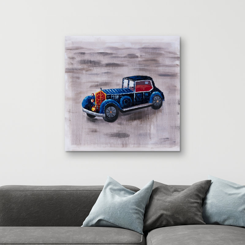 Toy car - 32"x32" art on canvas