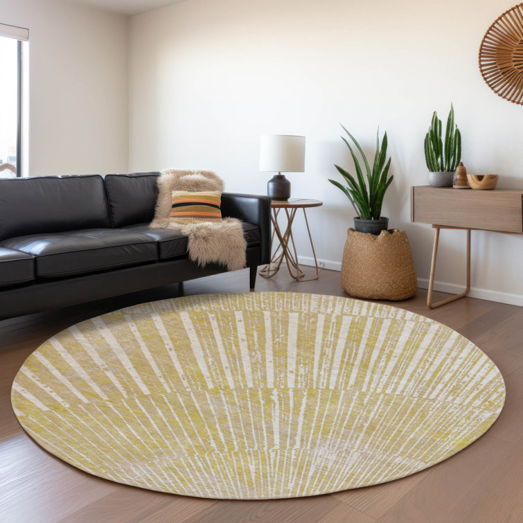 Cerrito Area Rug with Non-Slip Backing