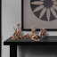 Sculpture pingouin en laiton antique Tashenna