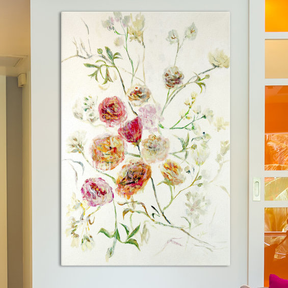 «Pretty Swirl», reproduction, H 12 po x l 8 po x P 0,75 po, Toile