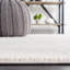 Tapis ivoire / beige en polyester / polypropylène tissé à la machine-87458406