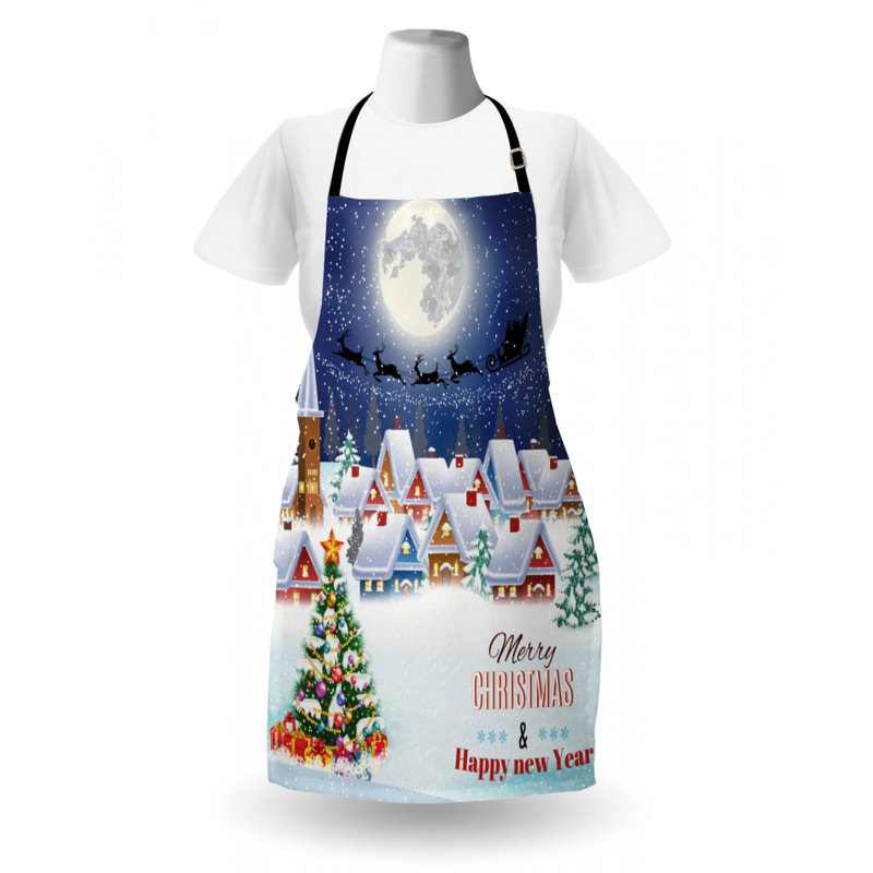 Christmas Bib Apron