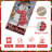 Red And Black Check Plaid Snowman Snowflake Merry Christmas Table Runner, 13 X 72 Inch Kitchen Dining Table Decoration For Indoor Outdoor Home Party Décor
