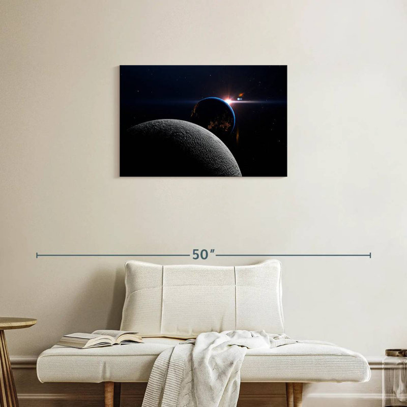 Oberle Lunar Eclipse, 20" H x 30" W