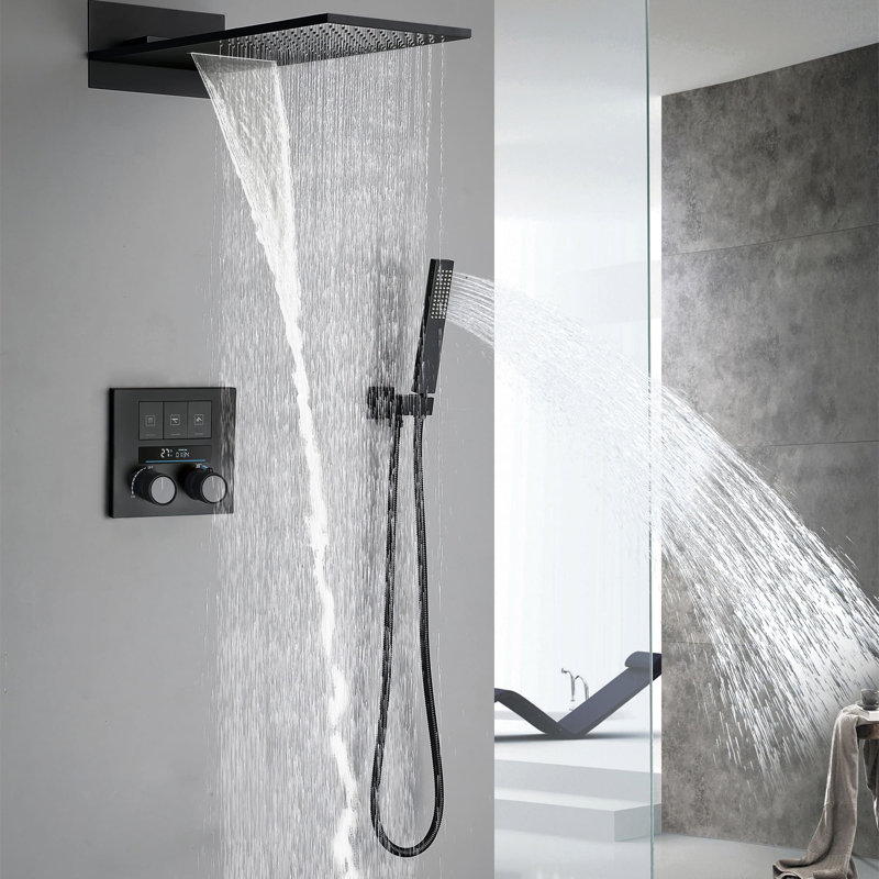 Volume Control Complete Shower System