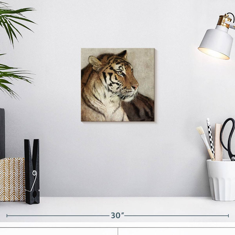 Tigre de Brampt, H 10 po x l 10 po