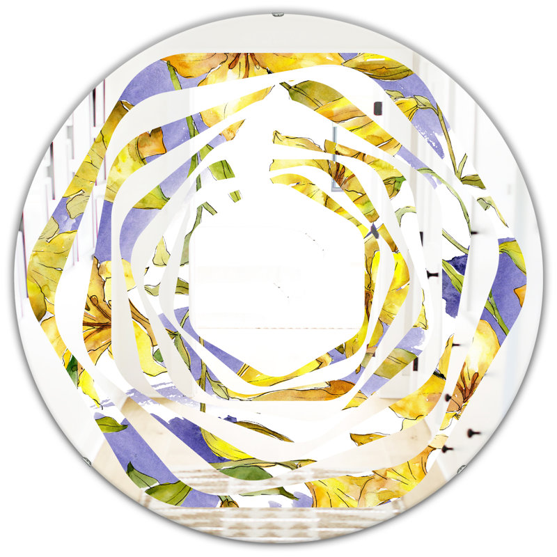 Miroir mural sans cadre V Handirl, 23,6 po x 23,6 po