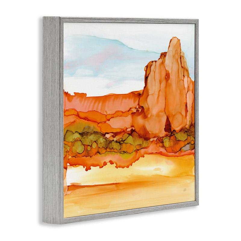 «Earthy Desertscape Illusion», estampe numérique, conception par Chris Paschke, H 12 po x l 12 po