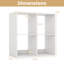 Seyram 27.56cm H Cube Bookcase-854411252