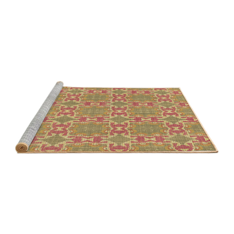 Tapis 100% lavable à la machine à motif pat729brn, Rectangle de 2 pi x 3 pi