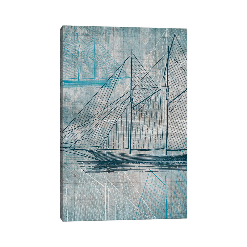 Daniela's Sailboat III by Aimee Wilson - Wrapped Canvas Print, 101.6 cm H x 66.04 cm W x 3.175 cm D