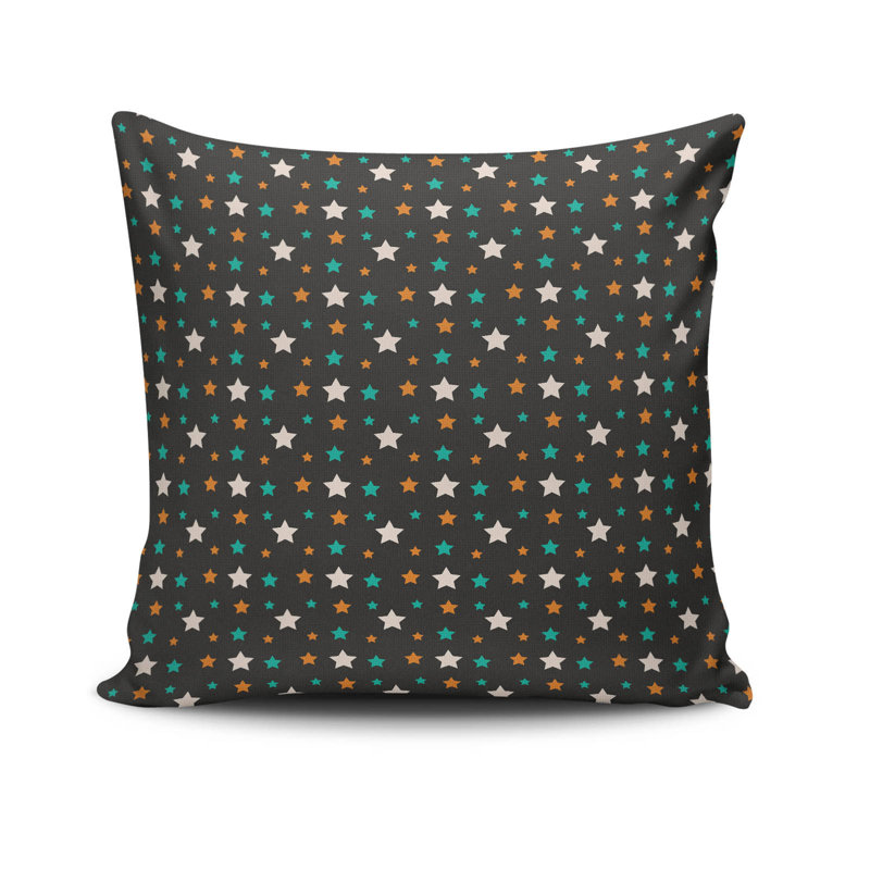 Housse de coussin décorative, 17 x 17 pouces, 50% coton / 50% polyester | Lavable à la machine à 104 ° F, repassable, fermeture à glissière dissimulée | Parfait pour le salon, la chambre à coucher et la décoration intérieure élégante