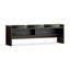 Banc rembourré noir