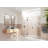 Stellar 92.75 in. W x 78 in. H Fully Frameless 3 Panel Inline Glass Hinged Shower Enclosure-60062742