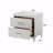 White Finish Nightstand
